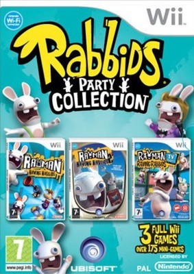 Rabbids Party Collection Wii Game - Used Rabbids Party Collection Wii Game - Used