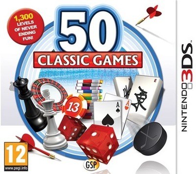 50 Classic Games Nintendo 3DS Game - Used