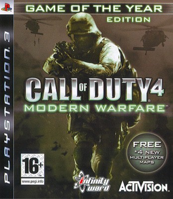 Call of Duty 4 Modern Warfare: Game of the Year Edition PlayStation 3 Game - Used