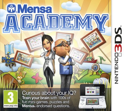 Mensa Academy Nintendo 3DS Game - Used