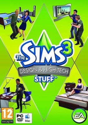 The Sims 3: Design & High-Tech Stuff PC DVD Game - Used