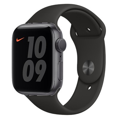 Apple Watch Nike Series 6/GPS/44mm/A2292/スペースグレー〈MG173J/A