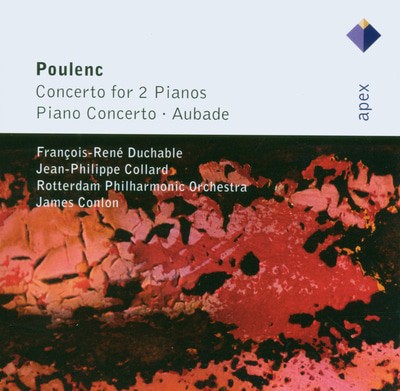 Francis Poulenc - Piano Concerto (Conlon, Rotterdam Po) CD Album - Used