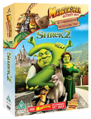 Shrek 2 Madagascar Activity Disc Dvd Dvd Musicmagpie Store