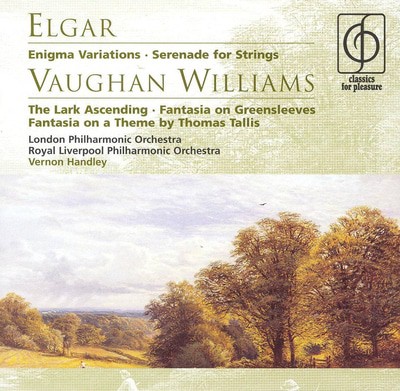 Ralph Vaughan Williams - ENIGMA VARIATIONS - SERENADE FOR STRINGS CD Album - Used