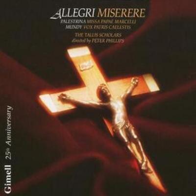 Gregorio Allegri - Miserere/missa Papae Marcelli/vox Patris Caelestis CD Album - Used