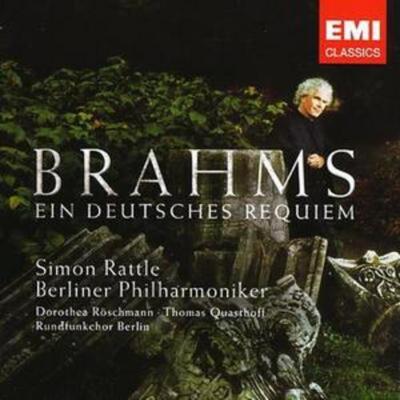 Sir Simon Rattle - German Requiem, A (Berliner Philharmoniker) CD Album - Used