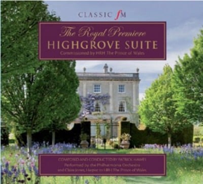 Patrick Hawes - Highgrove Suite: The Royal Premiere CD Album - Used