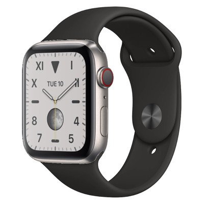 Apple watch series 5 titanium black new arrivals