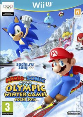 Mario & Sonic at the Sochi 2014 Olympic Winter Games Wii U Game - Used