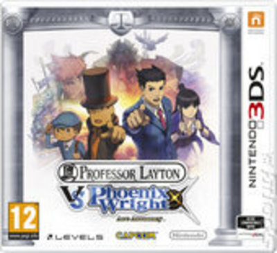 Professor Layton Vs. Phoenix Wright: Ace Attorney Nintendo 3DS Game - Used