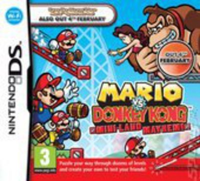 Mario vs. Donkey Kong: Mini-Land Mayhem! Nintendo DS Game - Used