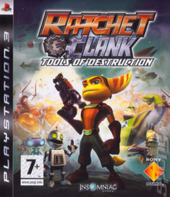 Ratchet & Clank Future: Tools of Destruction PlayStation 3 Game - Used