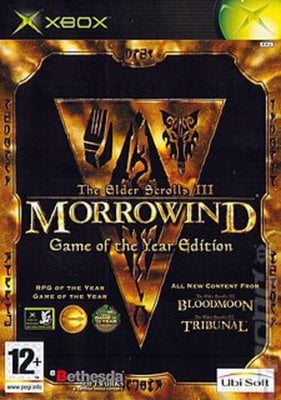 The Elder Scrolls III: Morrowind Game of the Year Edition Xbox Game - Used