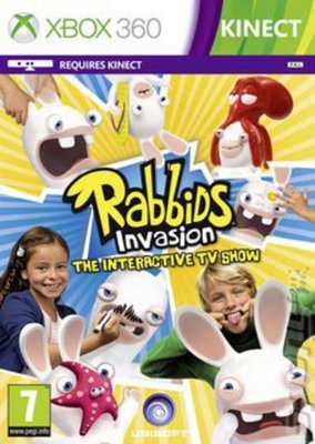 Rabbids Invasion: The Interactive TV Show Xbox 360 Game - Used