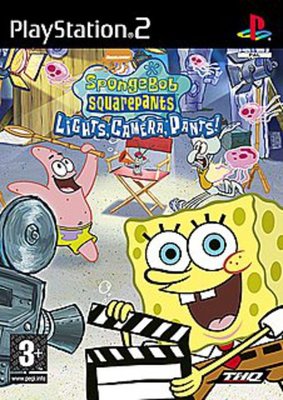 SpongeBob Squarepants: Lights, Camera, Pants! PlayStation 2 Game - Used