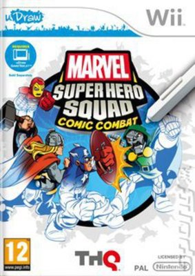 Marvel Super Hero Squad Comic Combat Wii Game - Used