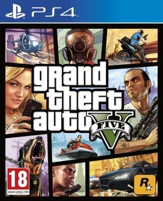 emne pakke i aften Grand Theft Auto V PS4 / Blu-Ray - musicMagpie Store