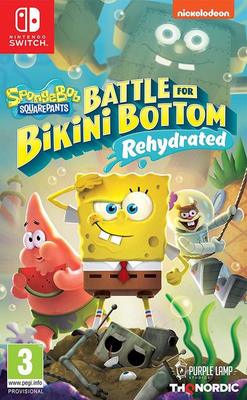 SpongeBob SquarePants: Battle for Bikini Bottom: Rehydrated Nintendo Switch Game - Used