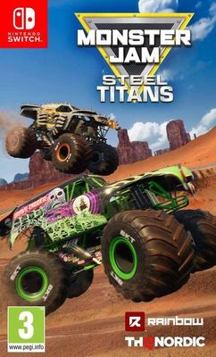 Monster Jam: Steel Titans Nintendo Switch Game - Used