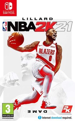 NBA 2K21 Nintendo Switch Game - Used