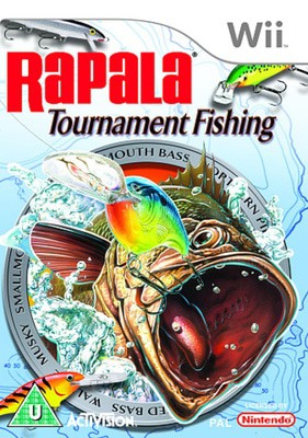 Rapala Tournament Fishing Wii Game - Used