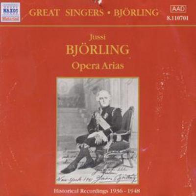 Various Composers - Jussi Bjorling: Opera Arias CD Album - Used