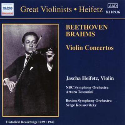 Johannes Brahms - Violin Concertos (Heifetz) CD Album - Used