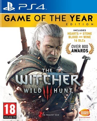 The Witcher 3: Wild Hunt: Game of the Year Edition PlayStation 4 Game - Used