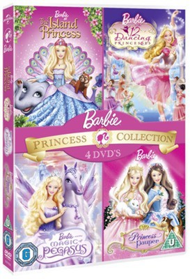 Barbie Princess Box Set DVD musicMagpie Store