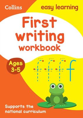 First Writing Workbook Ages 3-5 - Collins Easy Learning - Paperback - Used
