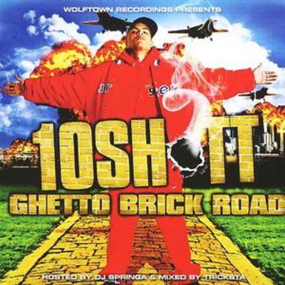 10Shott - Ghetto Brick Road CD Album - Used