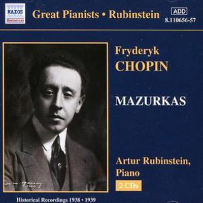 Artur Rubinstein - Mazurkas - Chopin CD Album - Used