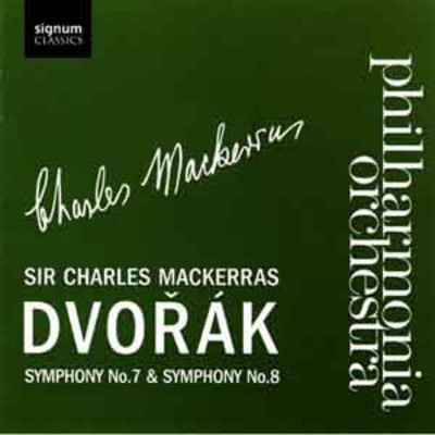 Antonin Dvorák - Symphony No. 7 & Symphony No. 8 CD Album - Used