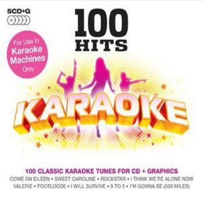 Various Artists - 100 Hits - Karaoke CD Album - Used