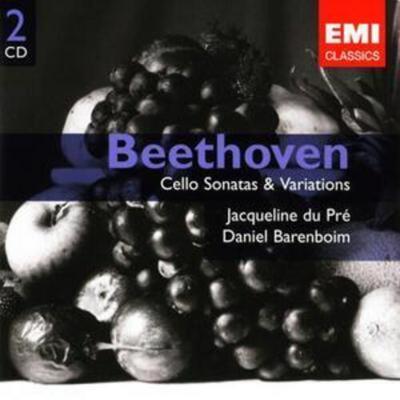 Ludwig van Beethoven - Cello Sonatas (Du Pre) CD Album - Used