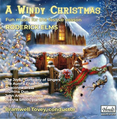 Roderick Elms - Roderick Elms: A Windy Christmas: Fun Music for the Festive Season CD Album - Used