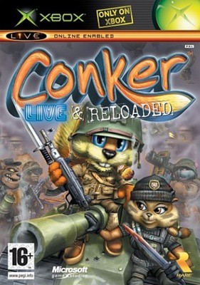 Conker: Live and Reloaded Xbox DVD Game - Used