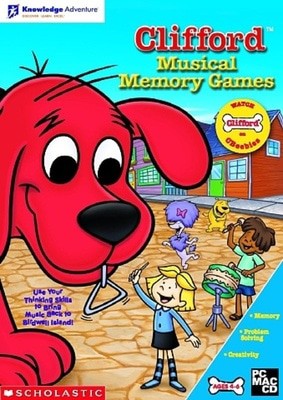 Clifford Musical Memory Games PC Game - Used
