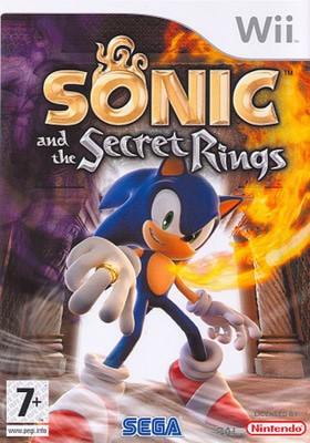 Sonic and the Secret Rings Wii Game - Used