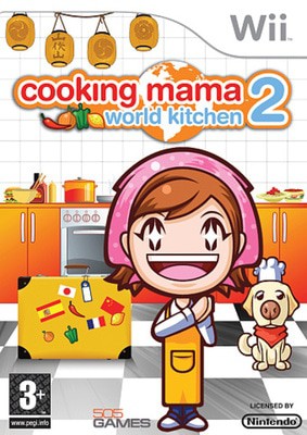 Cooking Mama 2: World Kitchen Wii Game - Used
