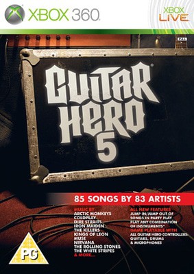 Guitar Hero 5 Xbox 360 Game - Used