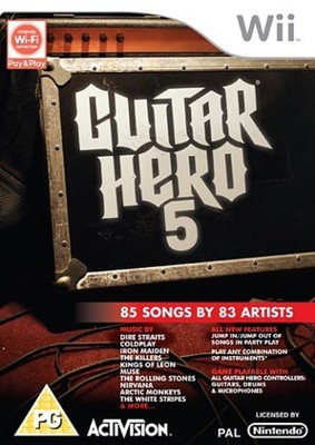 Guitar Hero 5 Wii Game - Used