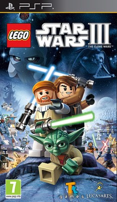 LEGO Star Wars III: The Clone Wars PSP Game - Used
