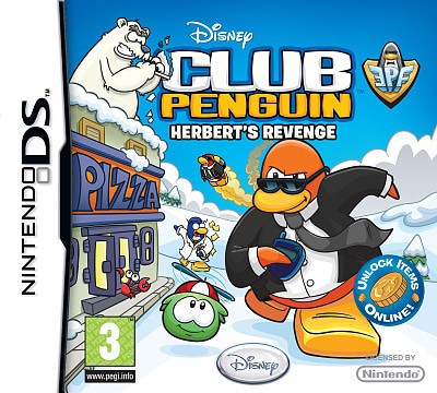 Club Penguin: Elite Penguin Force: Herbert's Revenge Nintendo DS Game - Used