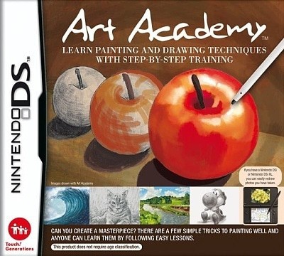 Art Academy: Learn Painting and Drawing Techniques with Step-by-Step Training Nintendo DS Game - Used
