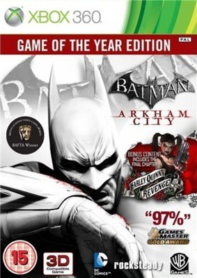 Batman: Arkham City: Game of the Year Edition Xbox 360 Game - Used
