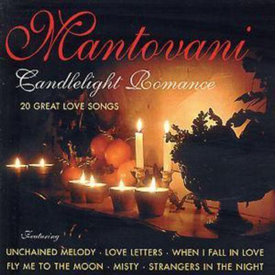 Mantovani and His Orchestra - Candlelight Romance: 20 GREAT LOVE SONGS CD Album - Used