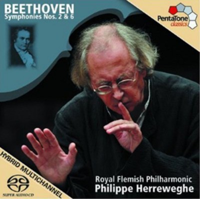 Ludwig van Beethoven - Ludwig Van Beethoven: Symphonies Nos. 2 and 6 CD Album - Used