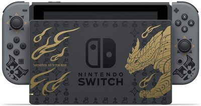 Nintendo Switch V2 Monster Hunter Edition - Good